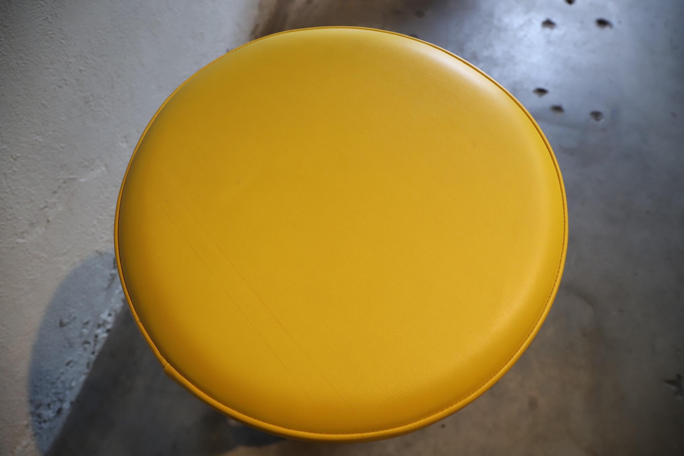 North American Large Steel Spring Barstools by Helix