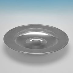 Grand plat Armada en argent sterling, Garrard, Londres, 1997