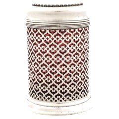 Large Sterling Silver Jar
