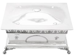 Große Schmuckschatulle aus Sterlingsilber