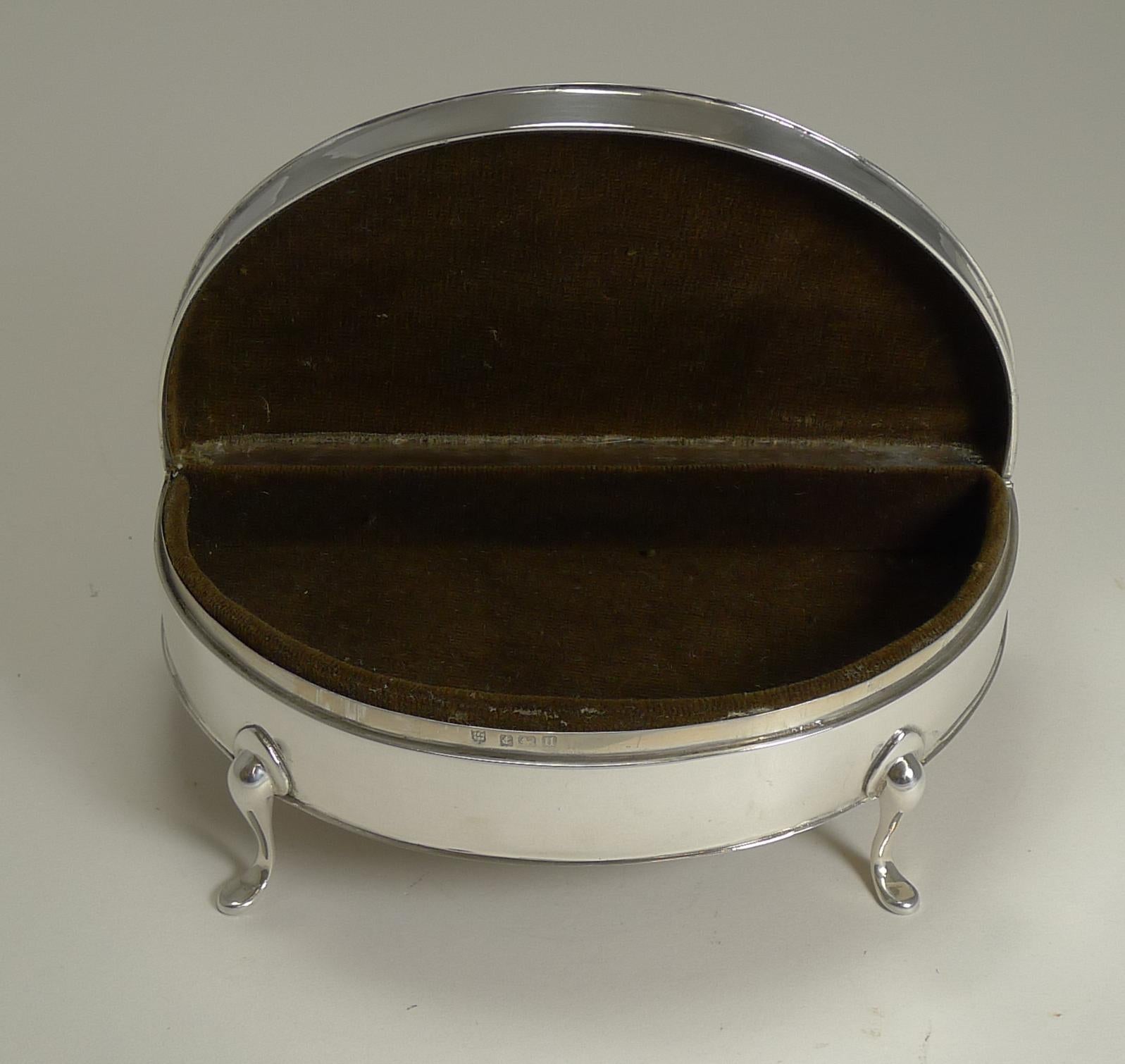 Large Sterling Silver Jewelry Box by Charles S Green & Co. 1