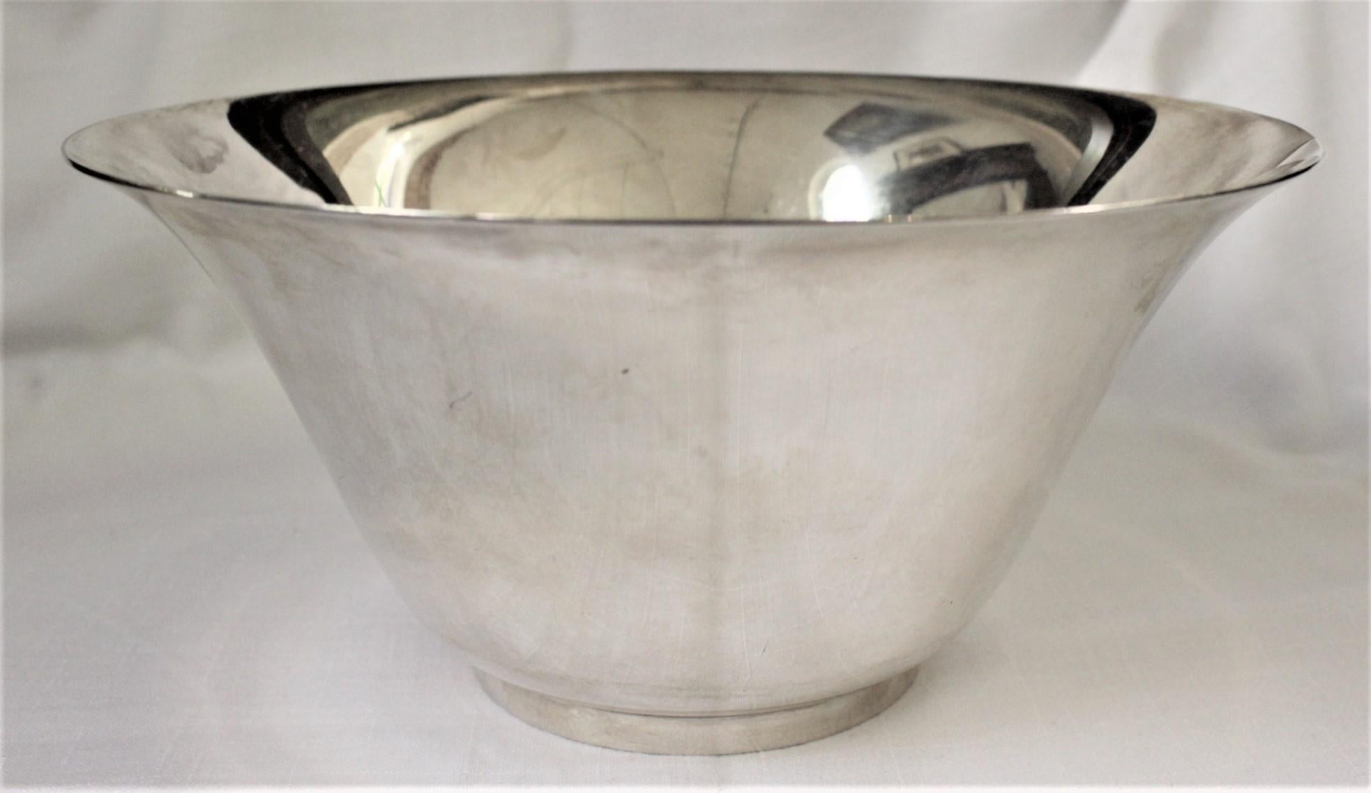 tiffany silver bowl