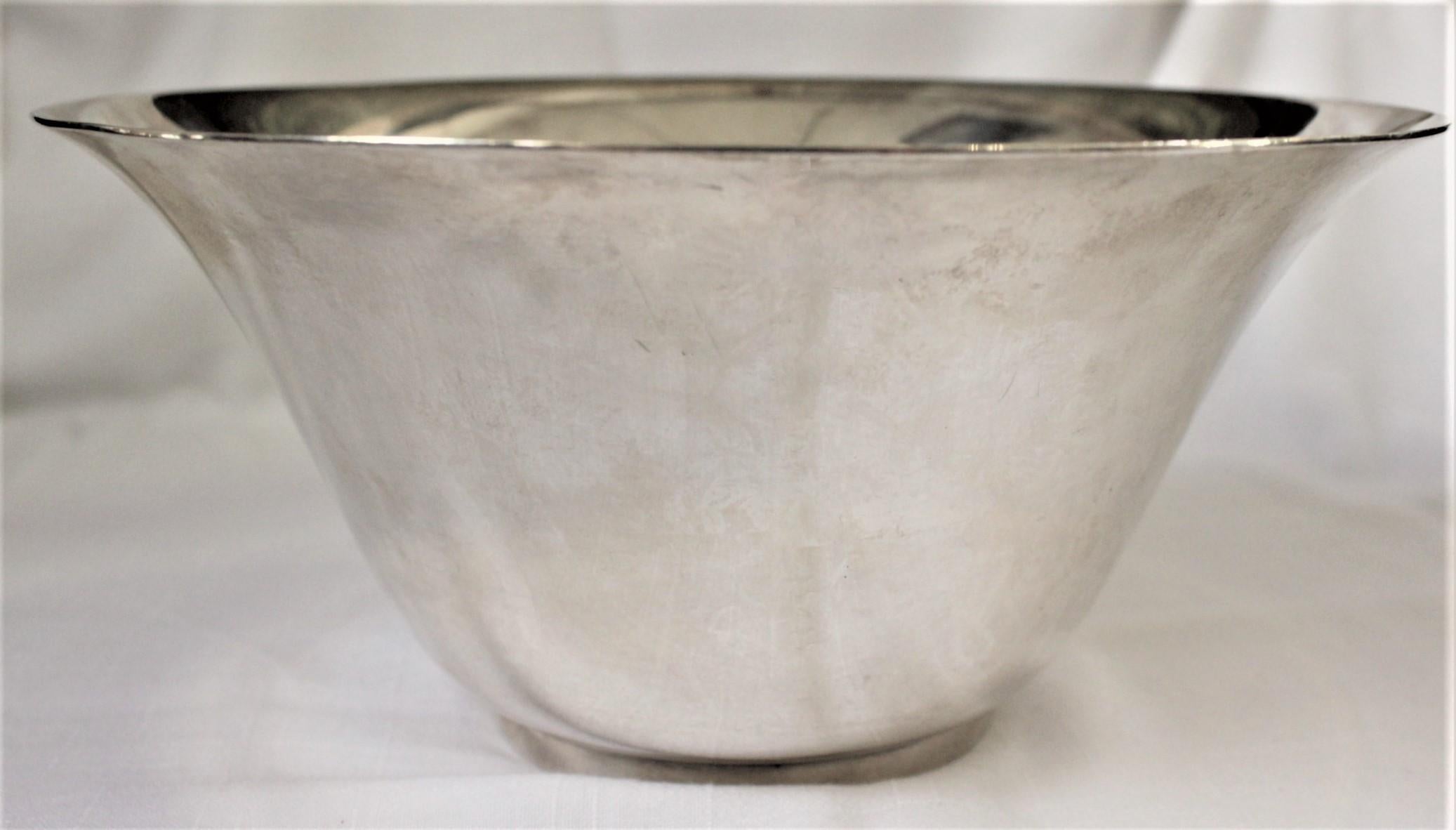 big silver bowl