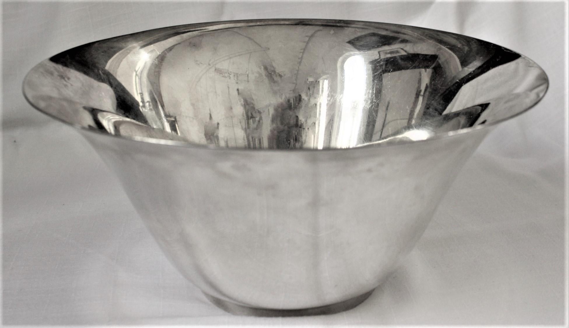 large silver bowls