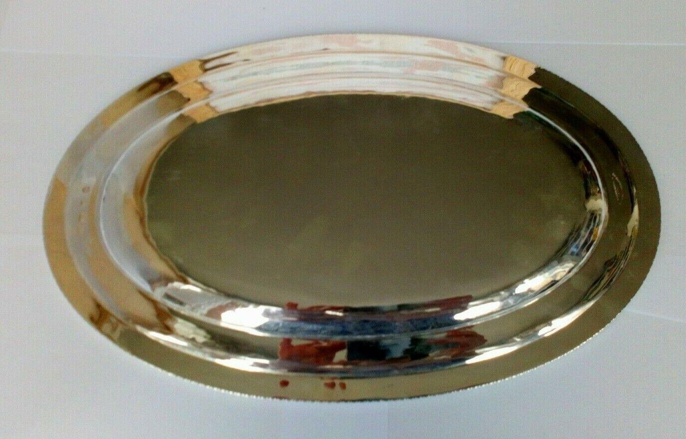 Women's or Men's Large Sterling Silver Tray by Goldsmiths & Silversmiths Co Ltd, 1933 For Sale