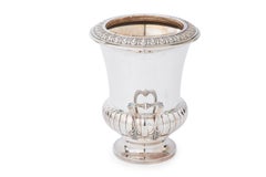 Large Sterling Silver Wine Cooler / Ice Bucket