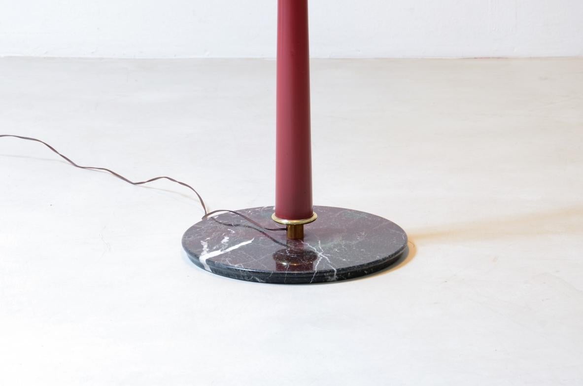 lampada con base in marmo originale