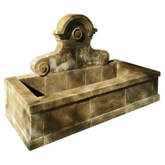 LARGE STONE FOUNTAIN - 13 PIECES 220 CM LONG 21th Century HANDMADE