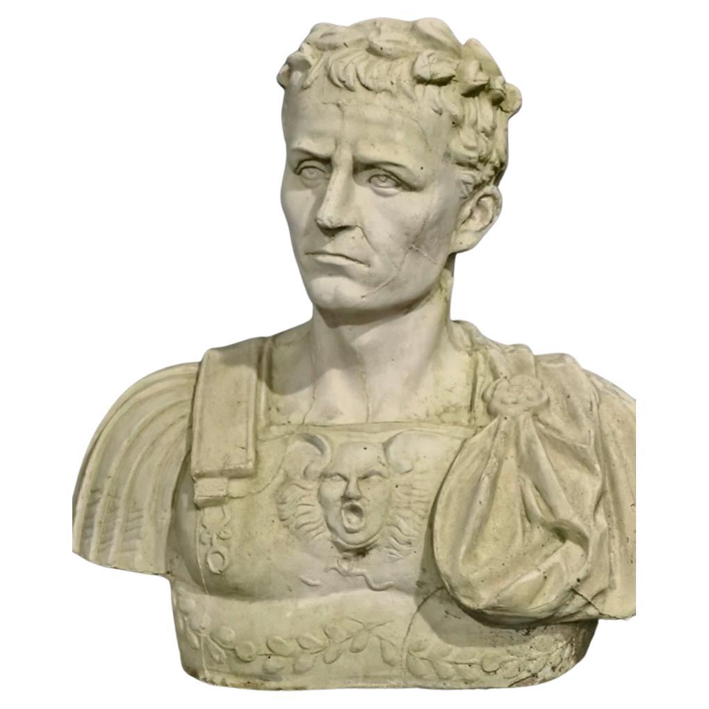 Large Stone Gladiator Bust For Sale