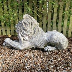 Large Stone Lion