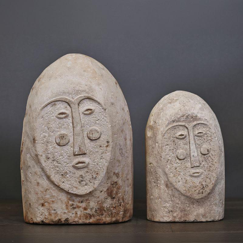 Gran Escultura de Piedra, Piedra Tallada, Obra Contemporánea. Francés en venta