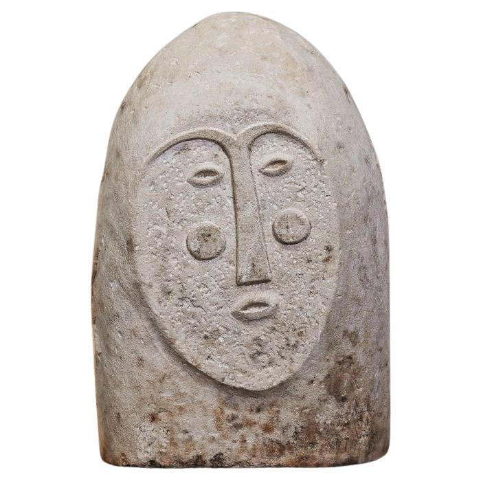 Gran Escultura de Piedra, Piedra Tallada, Obra Contemporánea. en venta