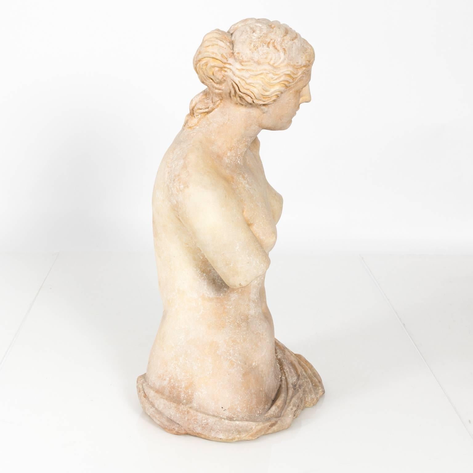 Large Stone Venus De Milo Statue, circa 20th Century For Sale 3