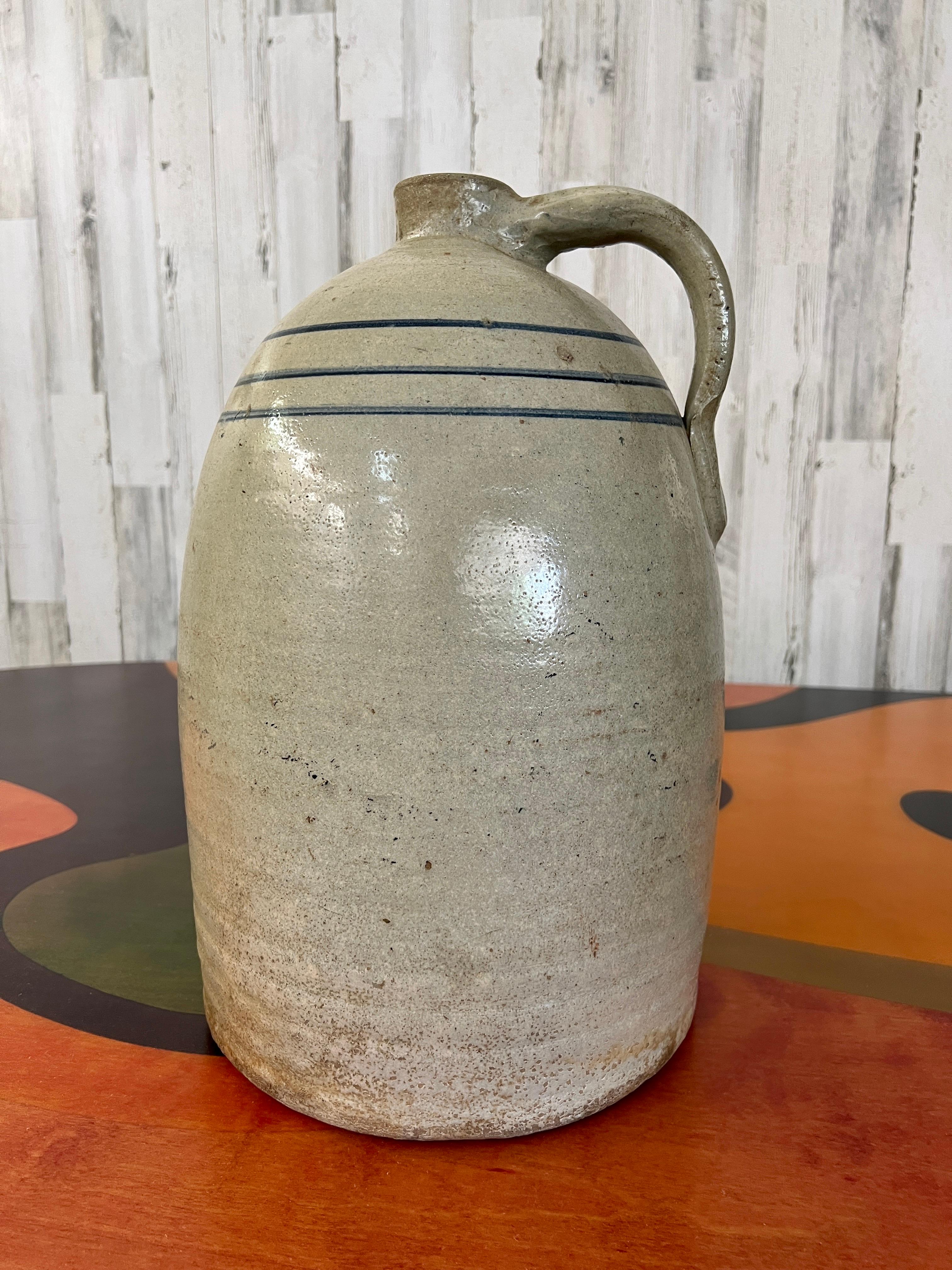 Large Stoneware Bee Hive Shaped Jug For Sale 2