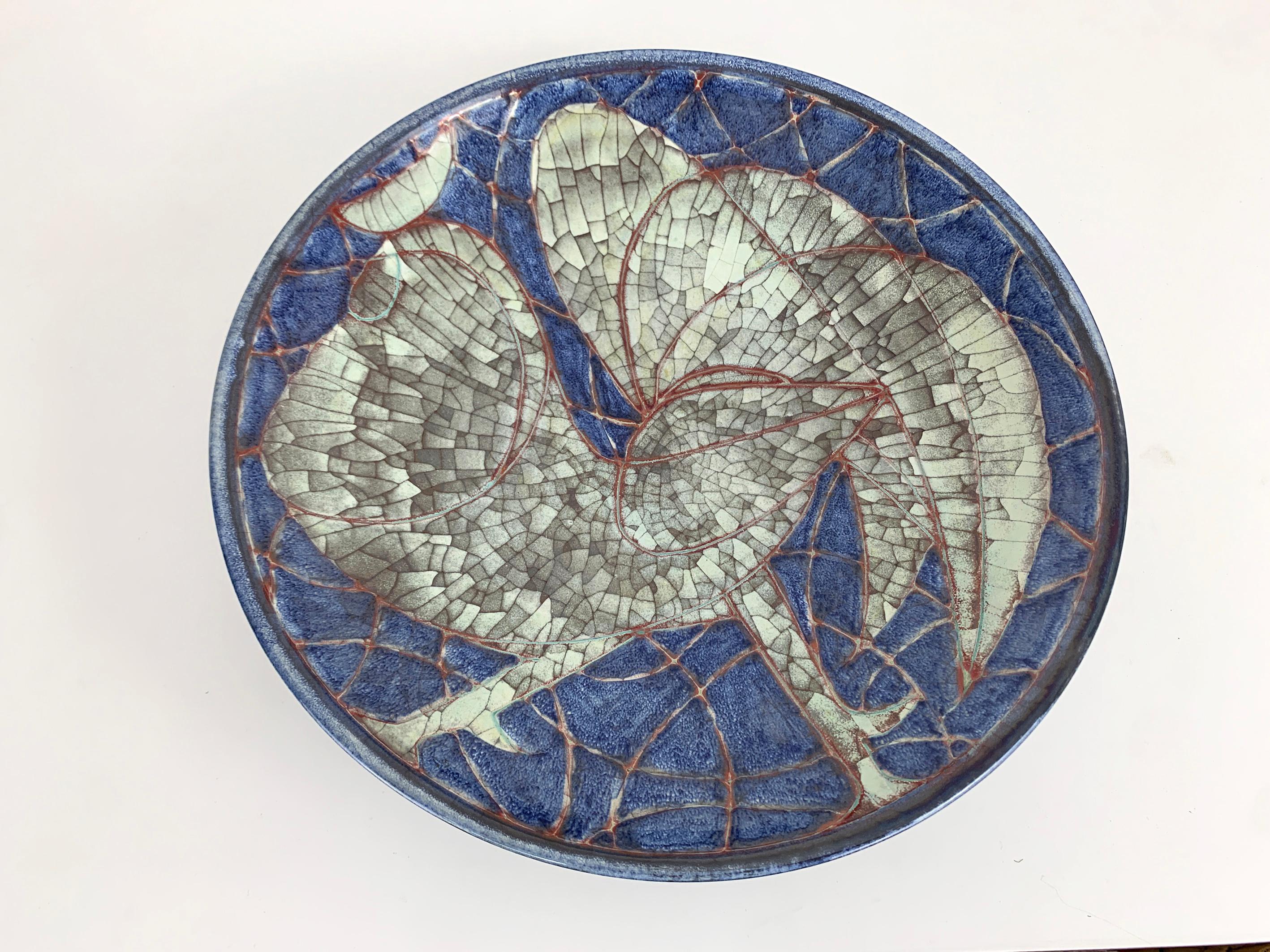 Scandinavian Modern Large Stoneware Bowl by Marianne Starck for Michael Andersen & Son, Denmark For Sale