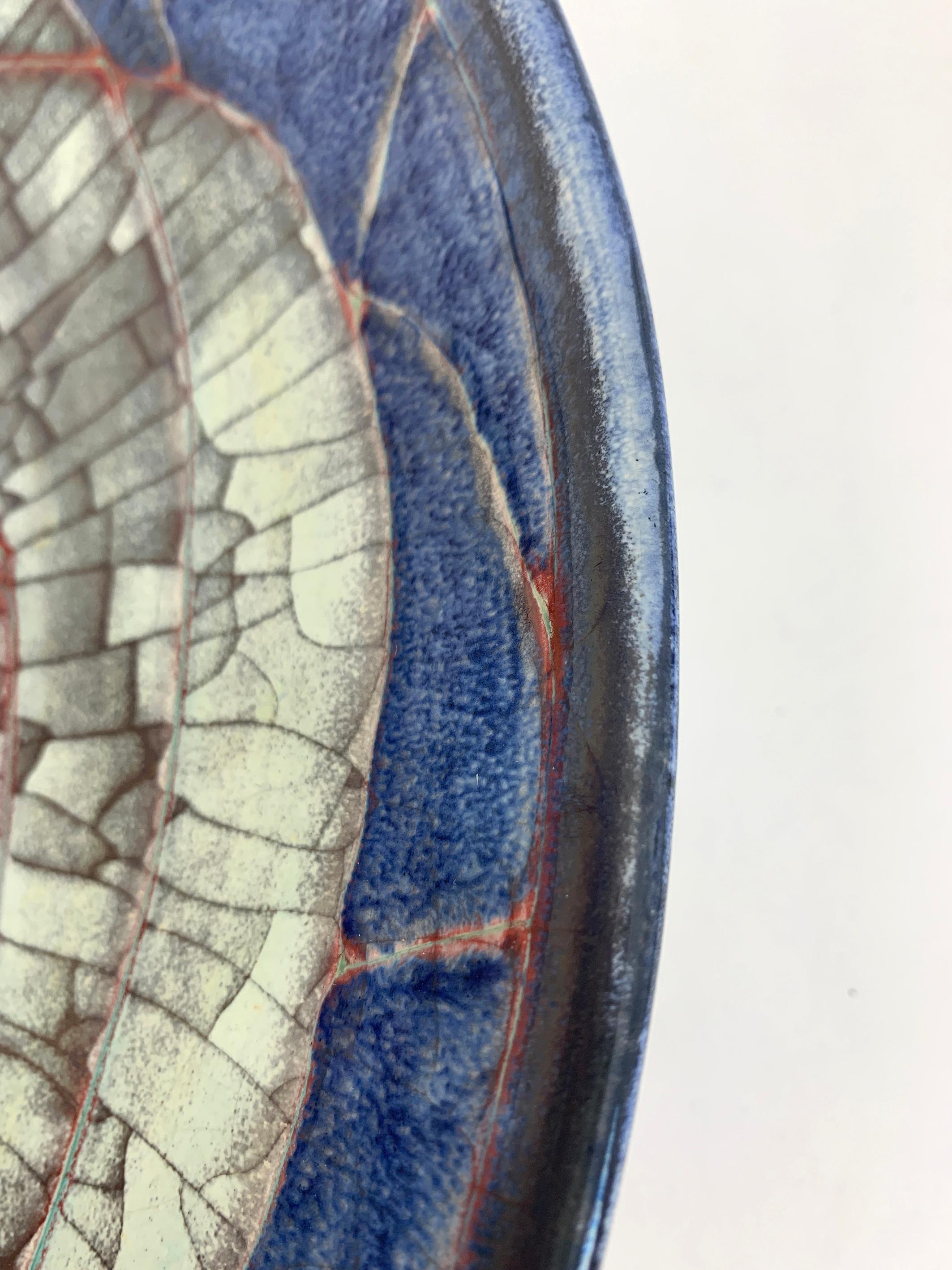 Large Stoneware Bowl by Marianne Starck for Michael Andersen & Son, Denmark For Sale 1