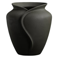 Large Stoneware Collar Planter
