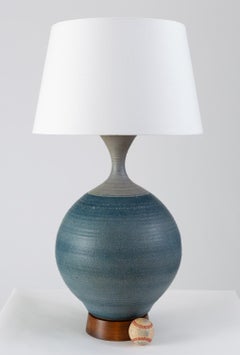 Large Stoneware Lamp by Bob Kinzie for Affiliated Craftsmen