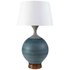 Large Stoneware Lamp by Bob Kinzie for Affiliated Craftsmen