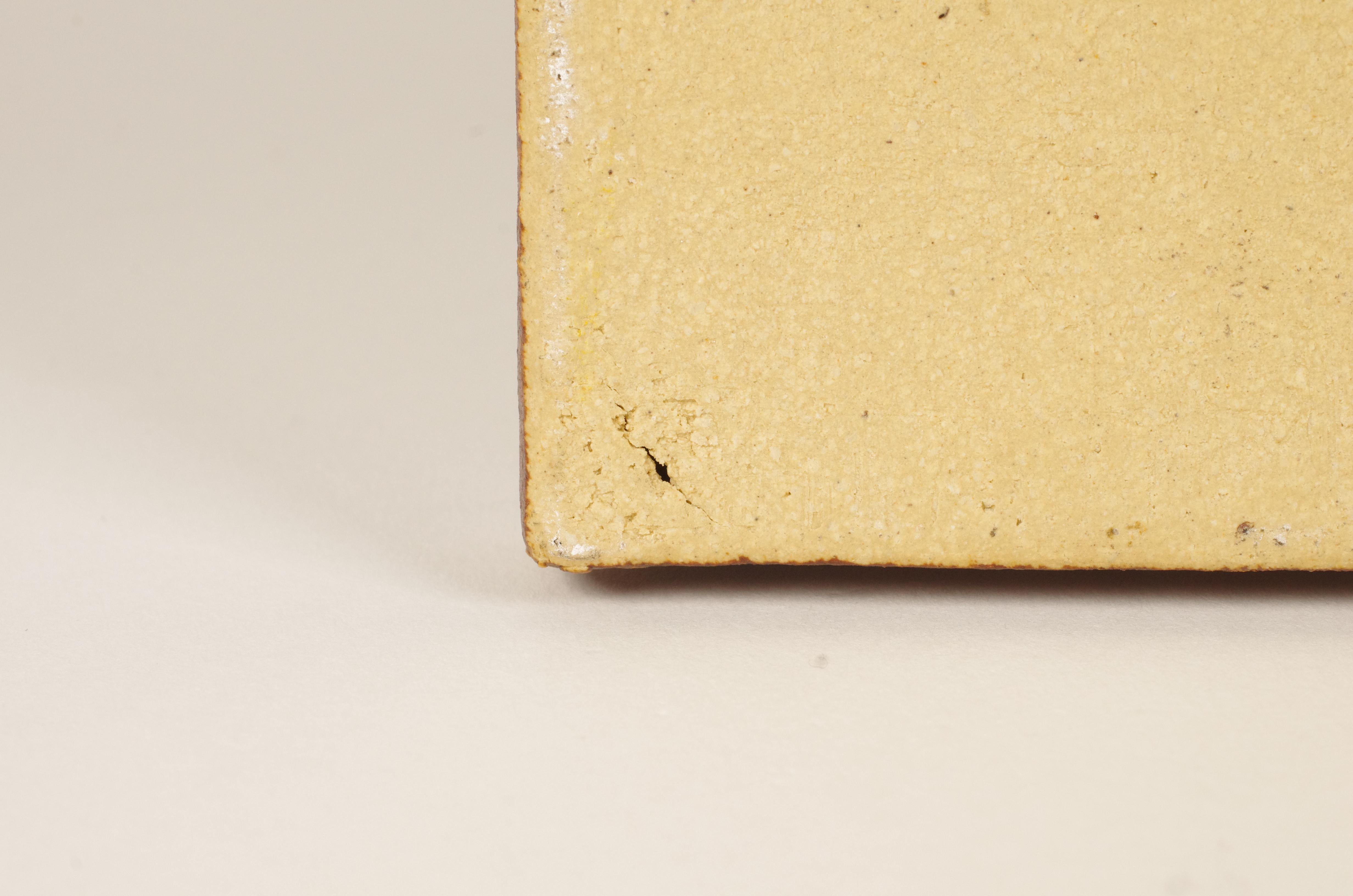 Grand carreau en relief en grès par Stig Lindberg pour Gustavsberg, Suède, années 1960 en vente 6