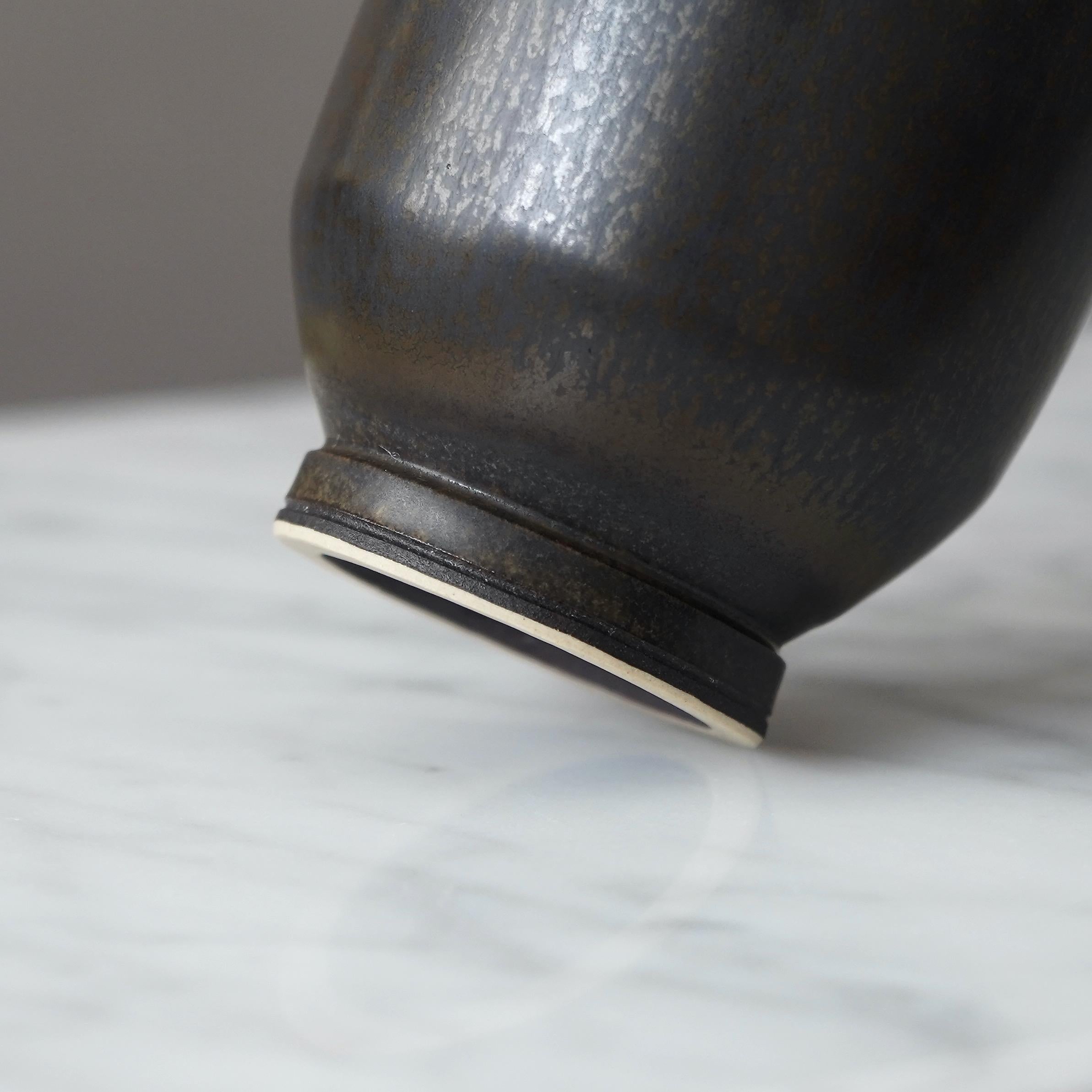 Vaso grande in gres di Berndt Friberg per Gustavsberg Studio, Svezia, 1958 in vendita 4
