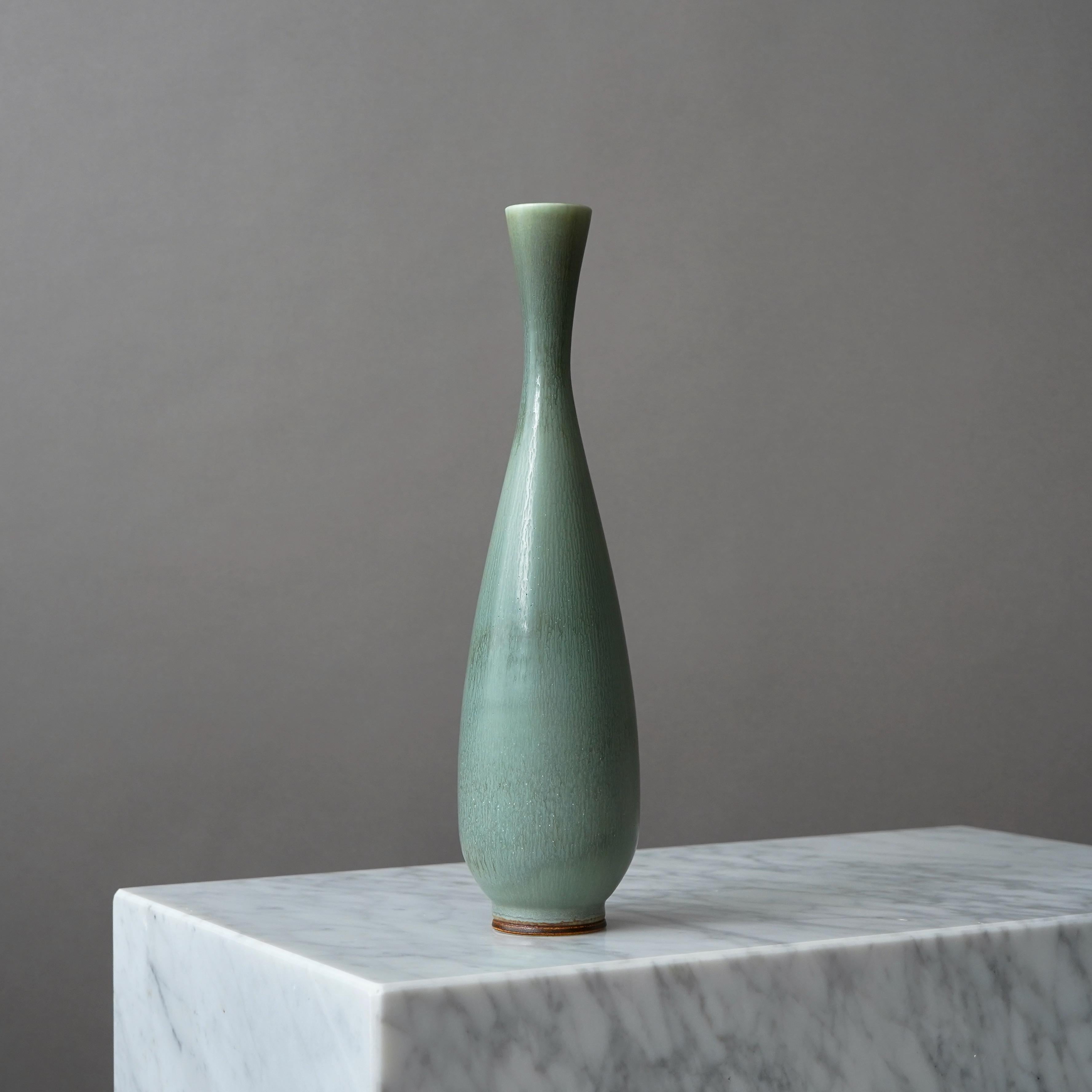 Vaso grande in gres di Berndt Friberg per Gustavsberg Studio, Svezia, 1960 in vendita 2