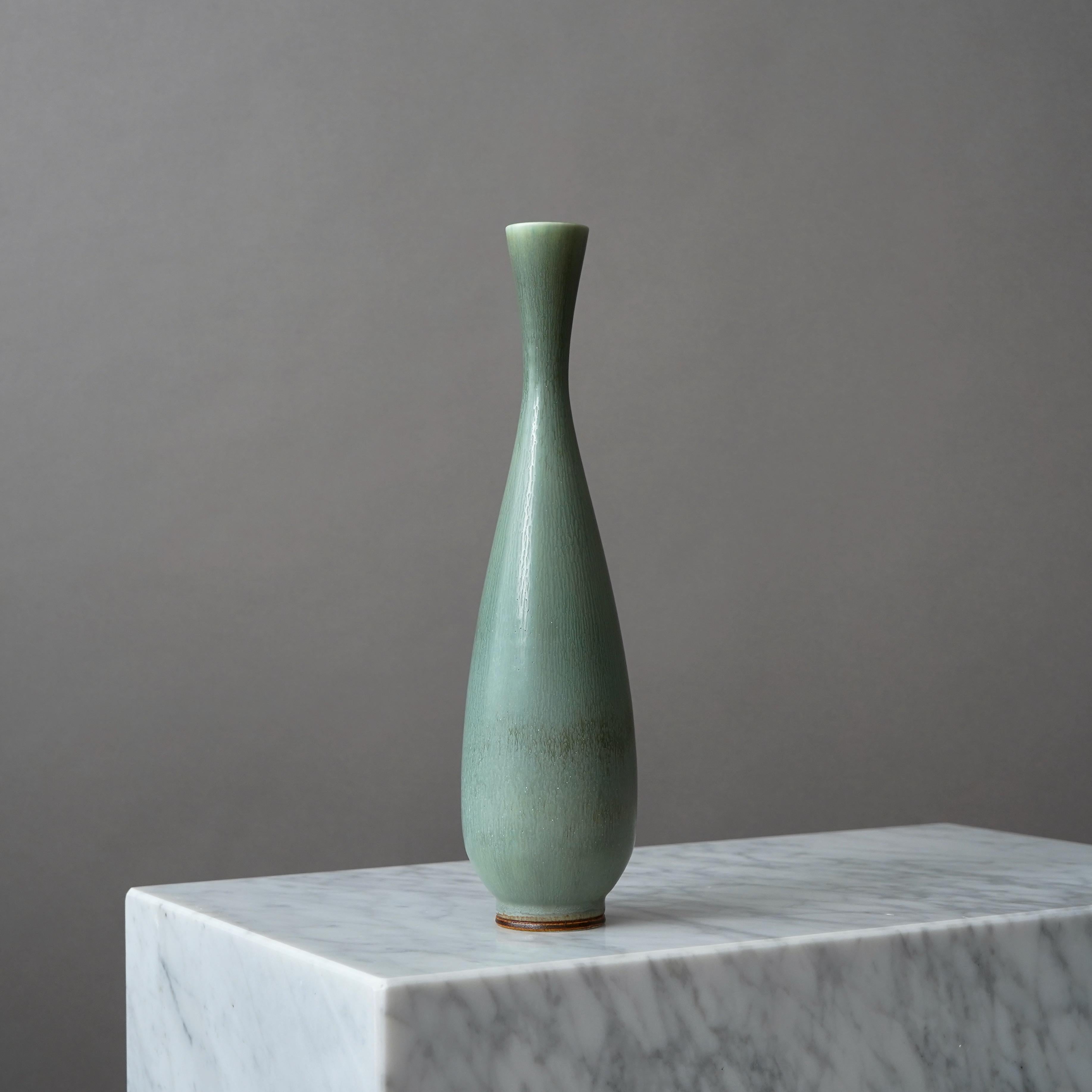 Vaso grande in gres di Berndt Friberg per Gustavsberg Studio, Svezia, 1960 in vendita 3