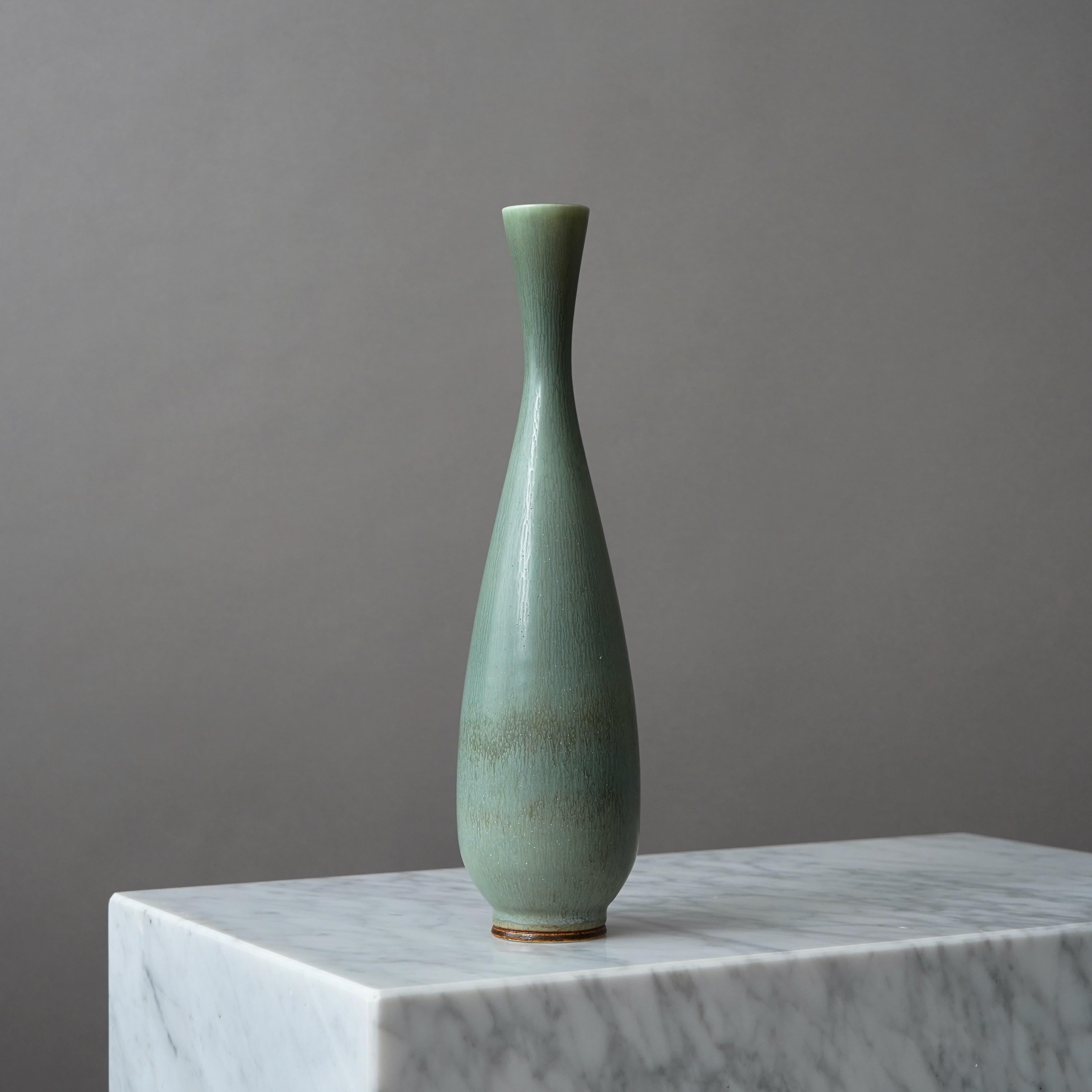 Vaso grande in gres di Berndt Friberg per Gustavsberg Studio, Svezia, 1960 in vendita 4