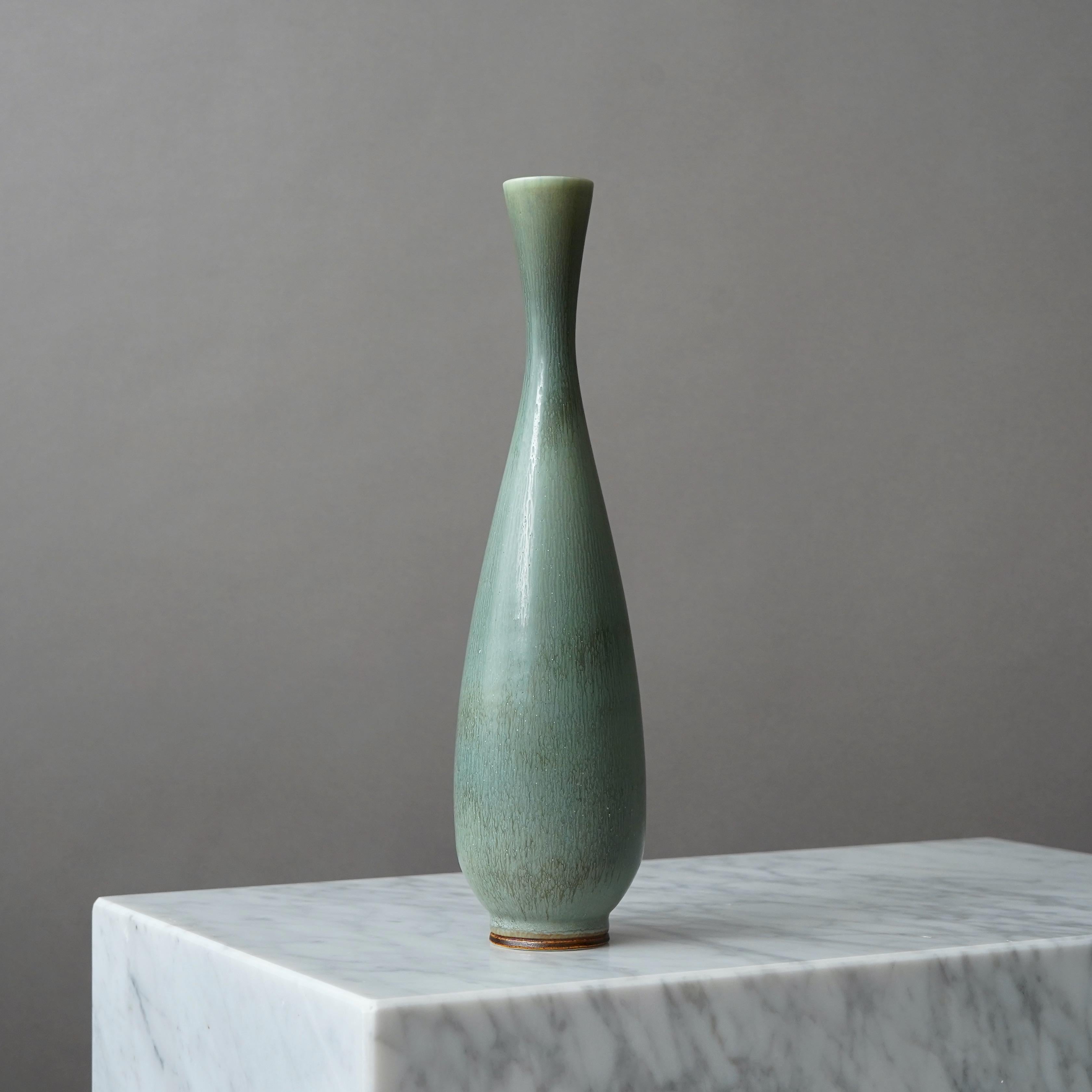 Vaso grande in gres di Berndt Friberg per Gustavsberg Studio, Svezia, 1960 in vendita 5