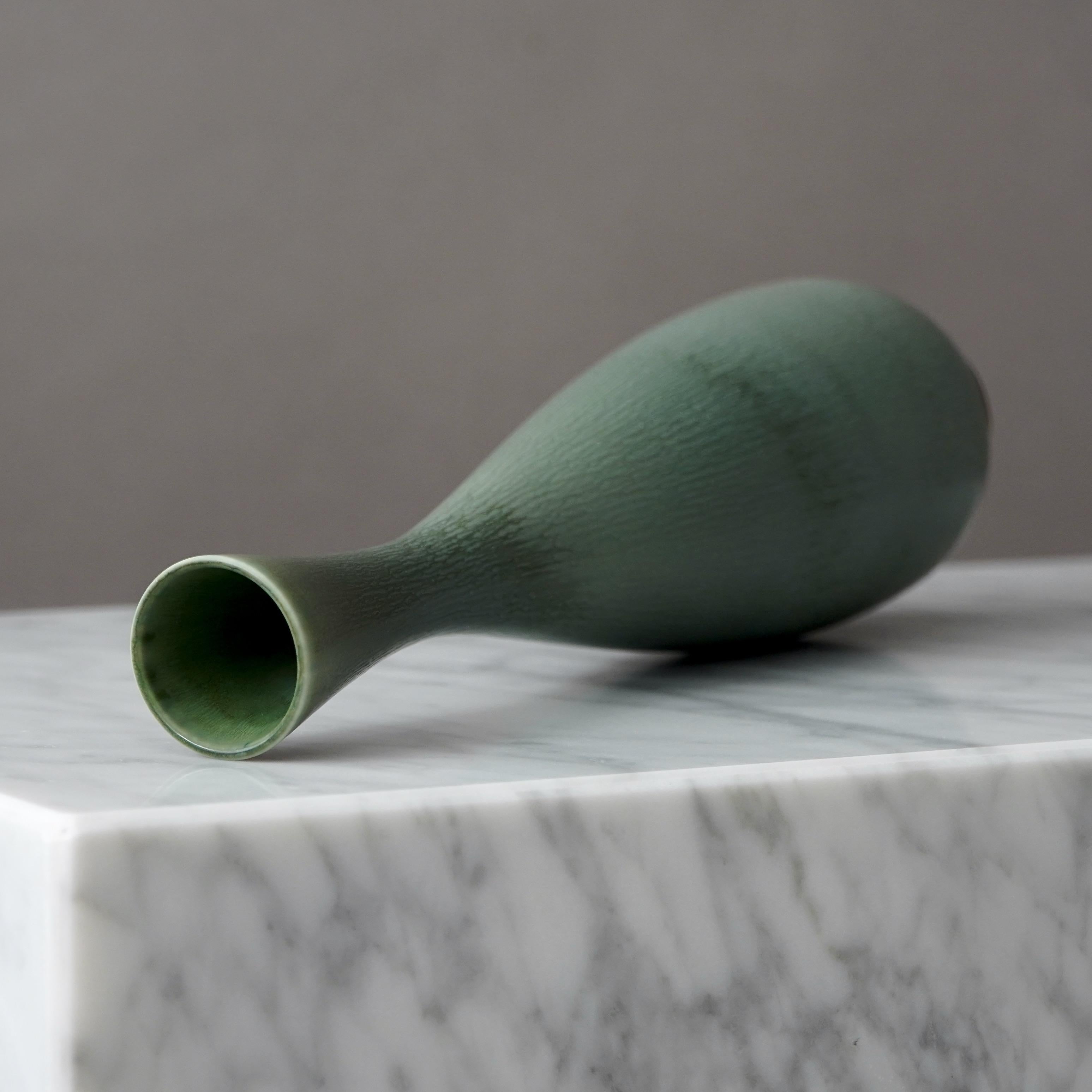Vaso grande in gres di Berndt Friberg per Gustavsberg Studio, Svezia, 1960 in vendita 6