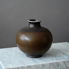 Large Stoneware Vase by Berndt Friberg for Gustavsberg Studio, Sweden, 1963