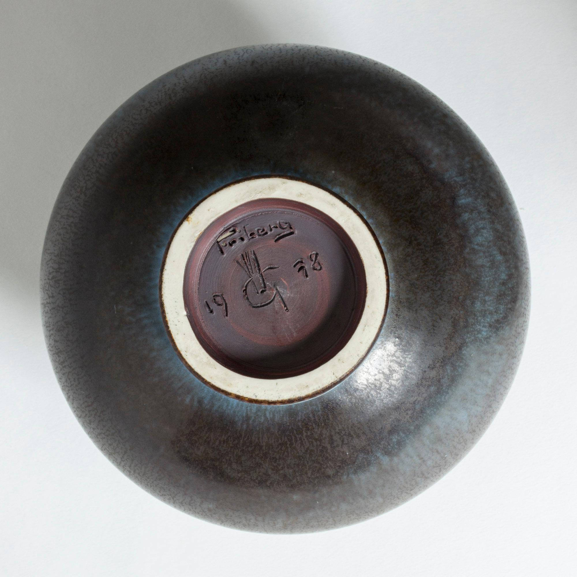 Large Stoneware Vase by Berndt Friberg for Gustavsberg, Sweden, 1978 2