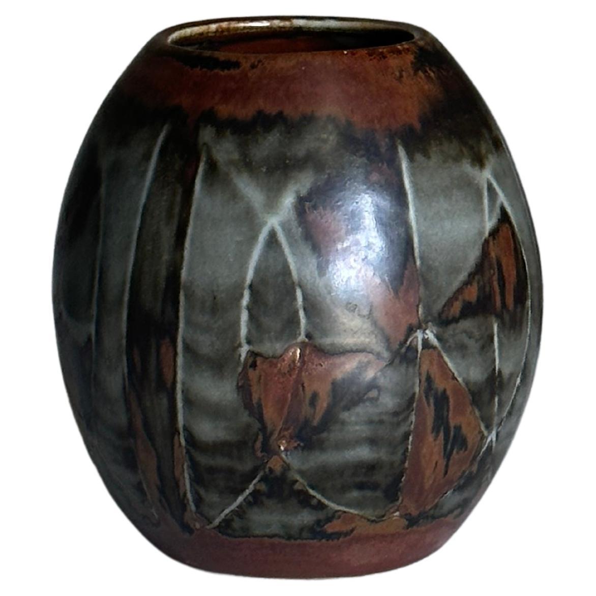 Large Stoneware Vase by Carl-Harry Stålhane for Rörstrand