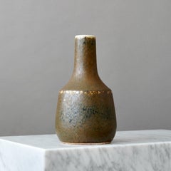 Vase en grès de Carl-Harry Stalhane, Rorstrand, Suède, années 1960