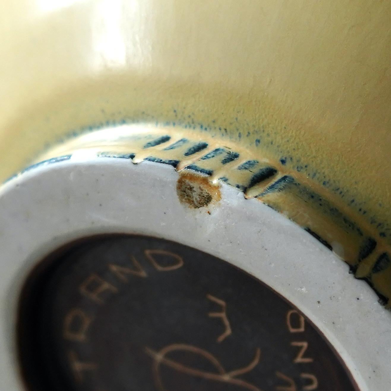 Grande vaso in gres di Gunnar Nylund per Rorstrand, Svezia, anni '40 in vendita 2