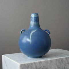 Große Vase aus Steingut von Gunnar Nylund für Rorstrand, Schweden, 1940er Jahre