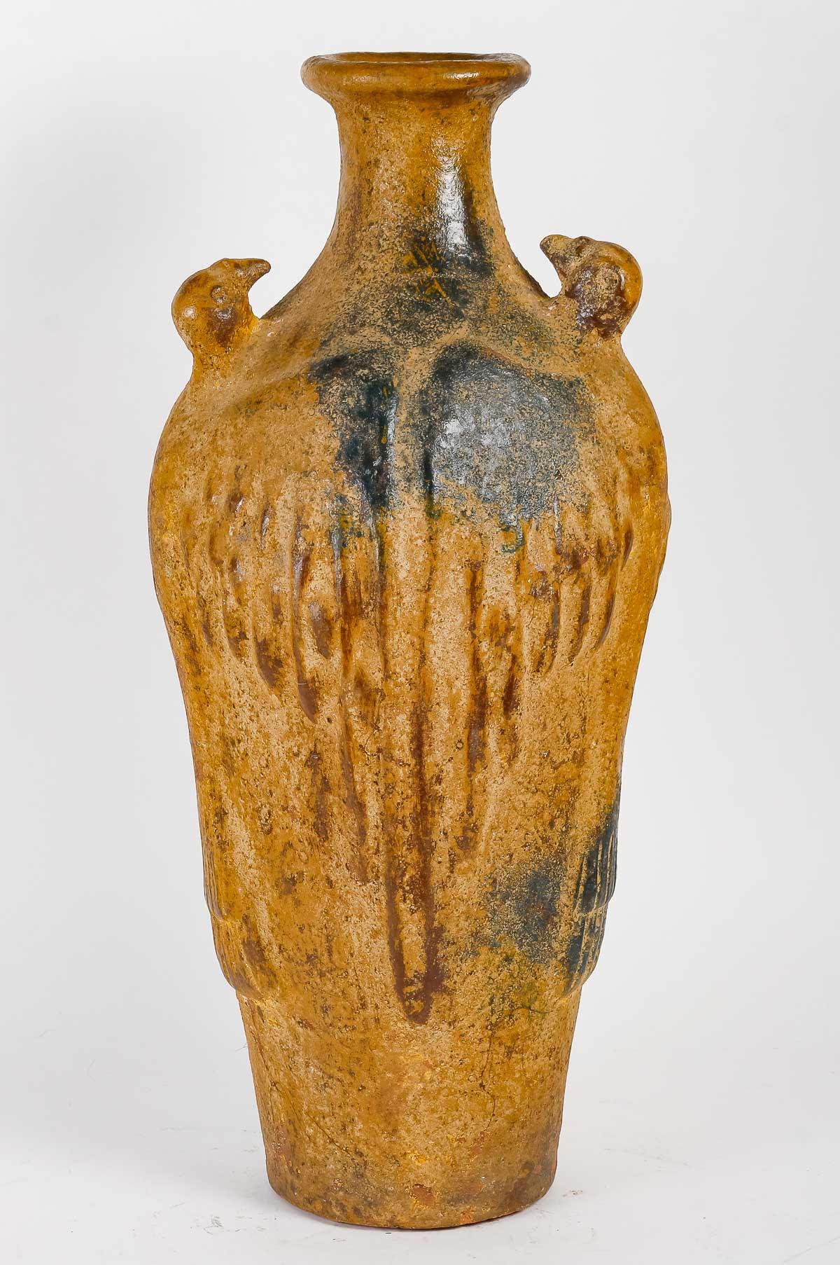 Large Stoneware Vase, Circa 1940.   For Sale 1