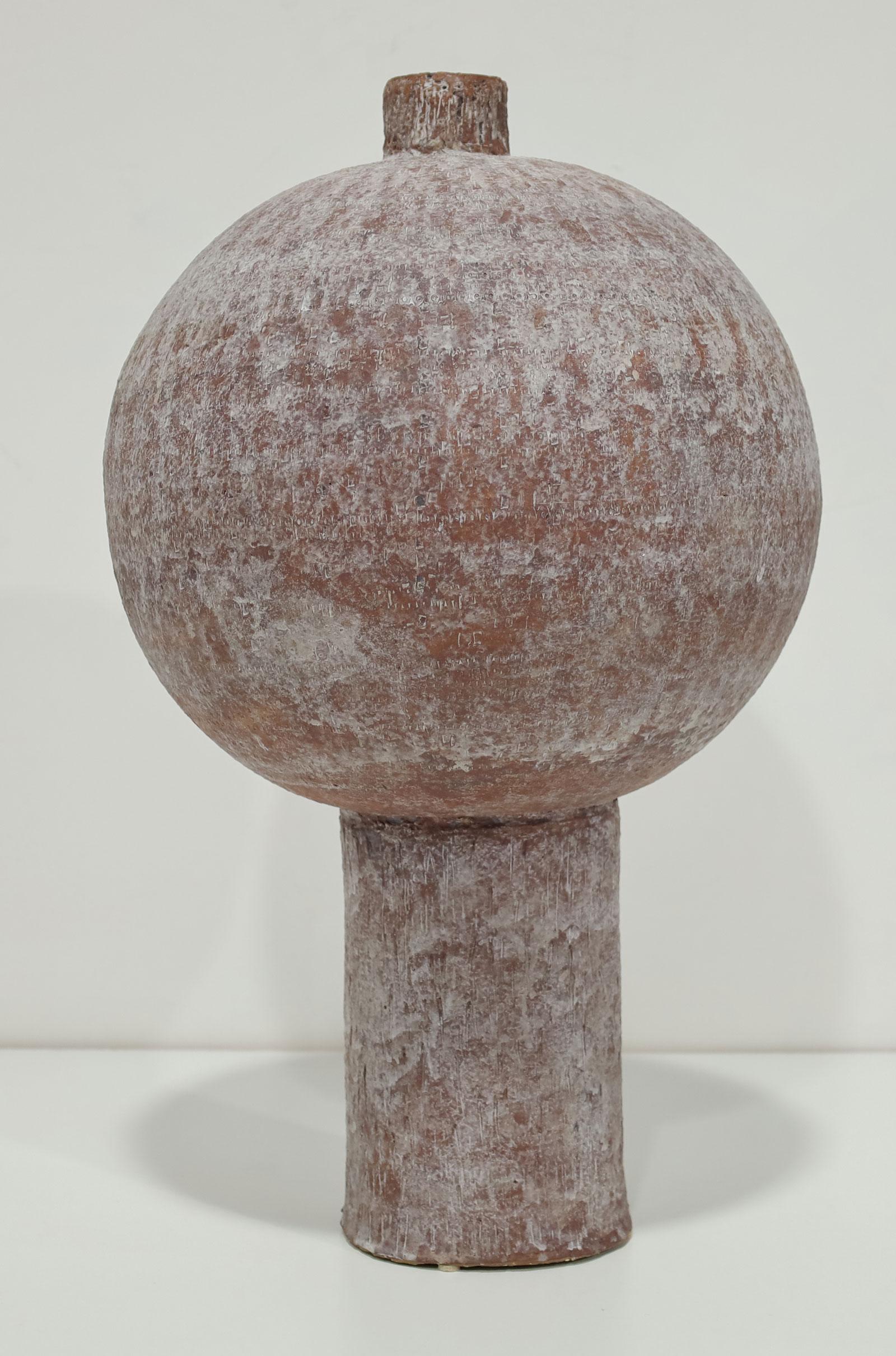 Grande vaso in gres di Don Atkins In condizioni buone in vendita a Dallas, TX