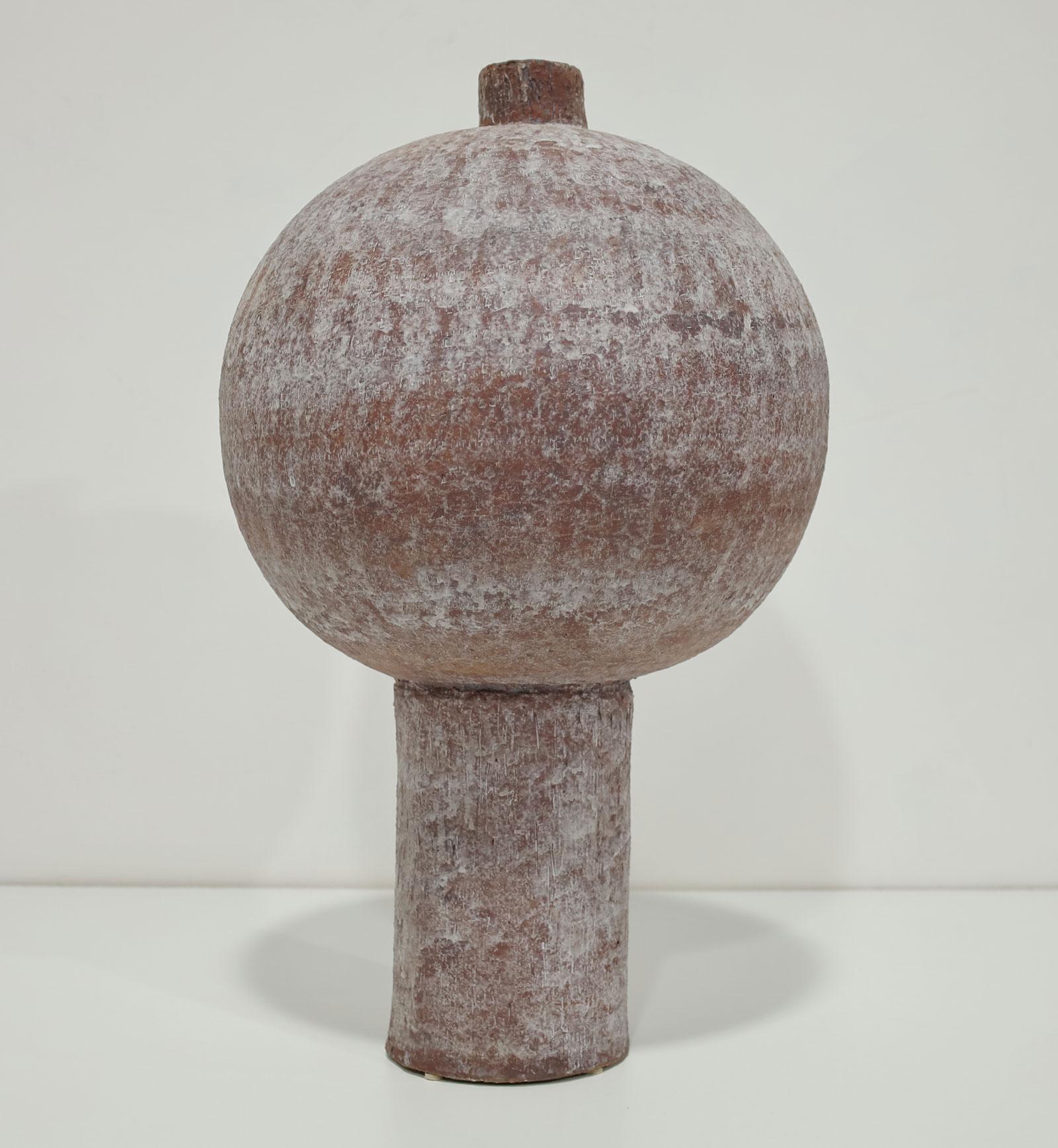 Grès porcellanato Grande vaso in gres di Don Atkins in vendita