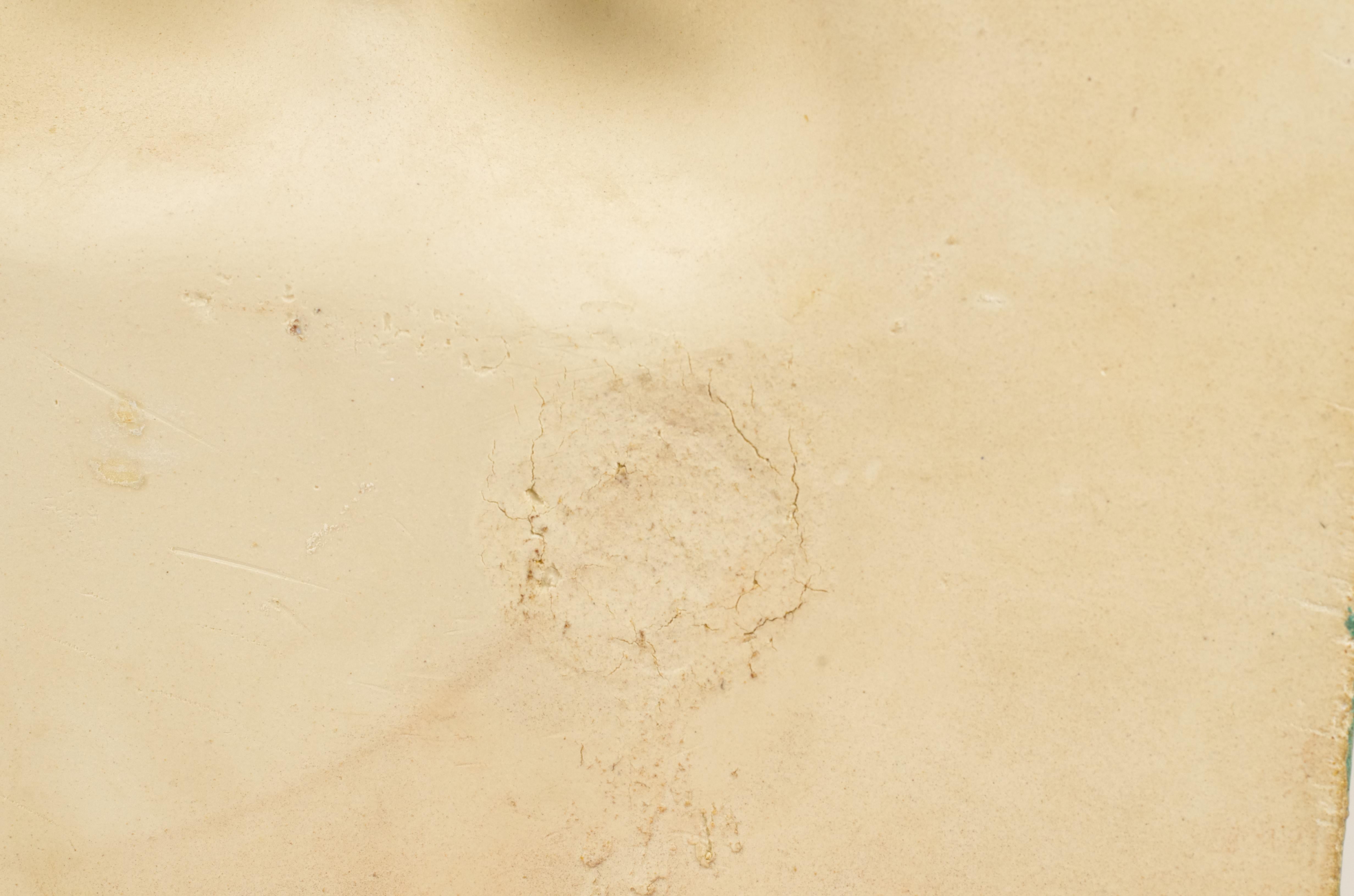 Large Stoneware Wall Relief by Bertil Vallien for Gustavsberg, Sweden, 1960s For Sale 4