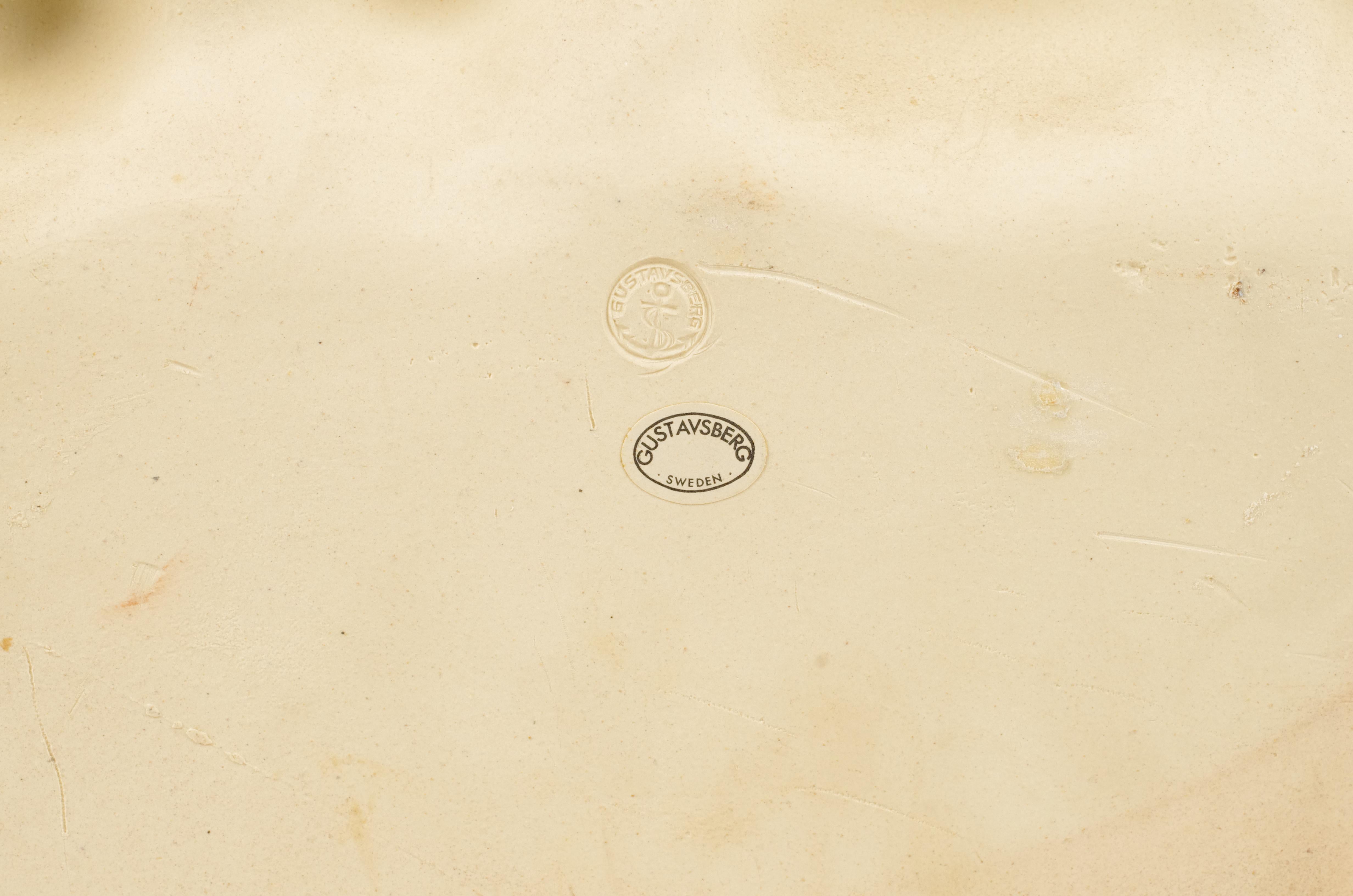 Large Stoneware Wall Relief by Bertil Vallien for Gustavsberg, Sweden, 1960s For Sale 1