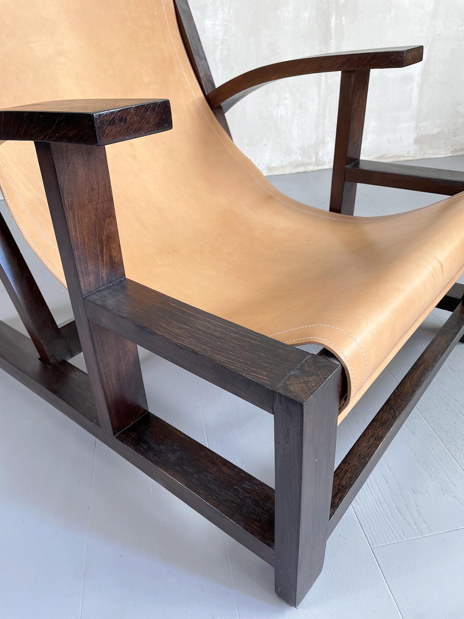 Milieu du XXe siècle Grand fauteuil Streamline, 1930 en vente