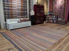 Large Striped Two-Panel Kilim 'DK-117-48'