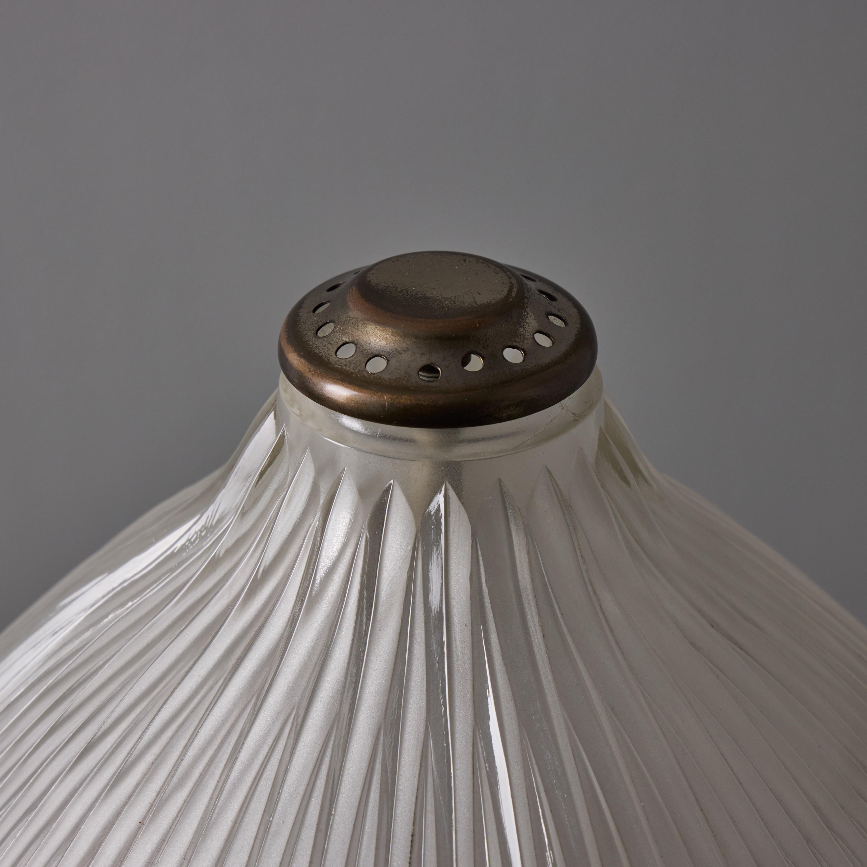 Große Studio B.B.P.R. 'Polinnia' Tischleuchte aus Glas und Chrom um 1964 für Artemide im Angebot 9