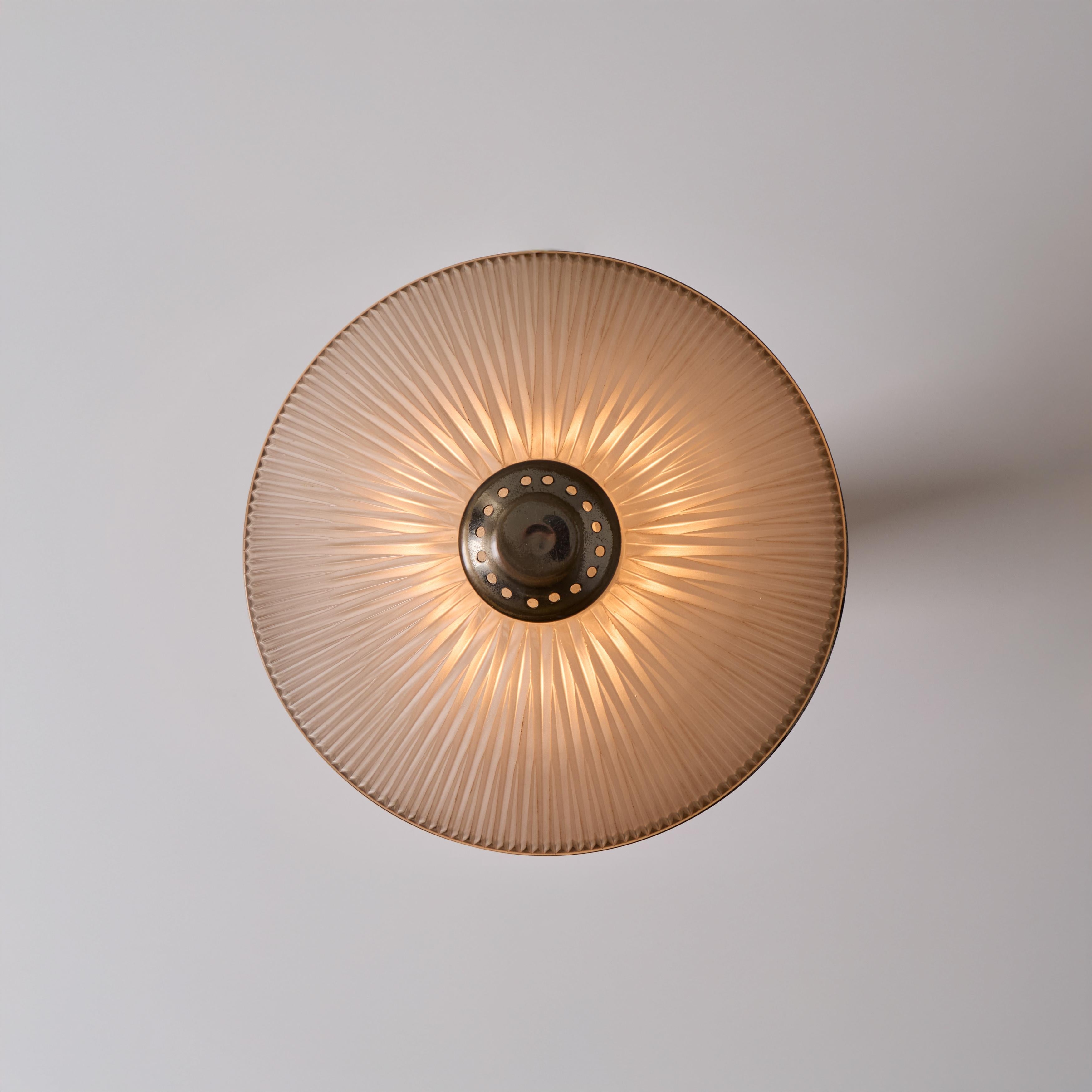 Große Studio B.B.P.R. 'Polinnia' Tischleuchte aus Glas und Chrom um 1964 für Artemide im Angebot 12