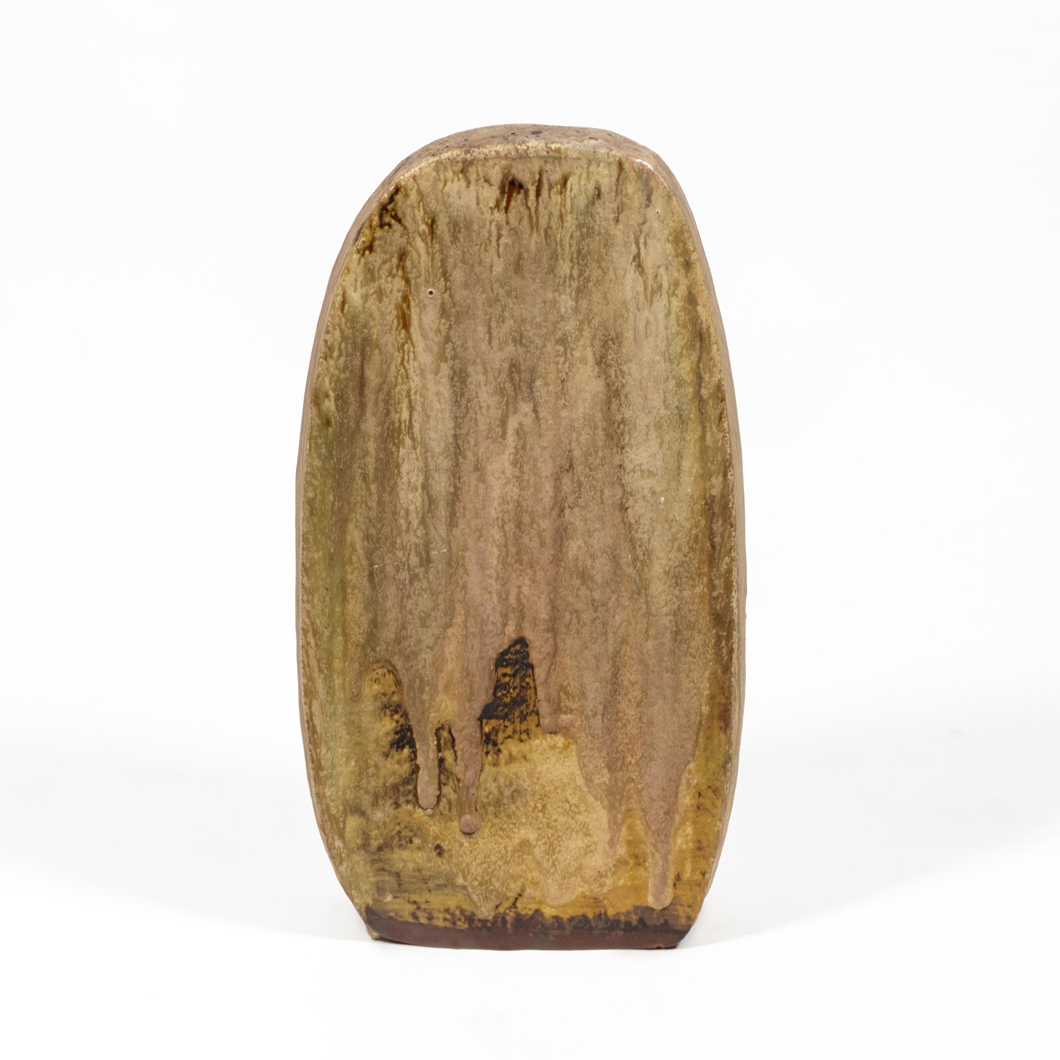 Große Studio A Keramische Eulenskulptur von Helmut Schäffenacker, Deutschland 1960er Jahre (Keramik) im Angebot
