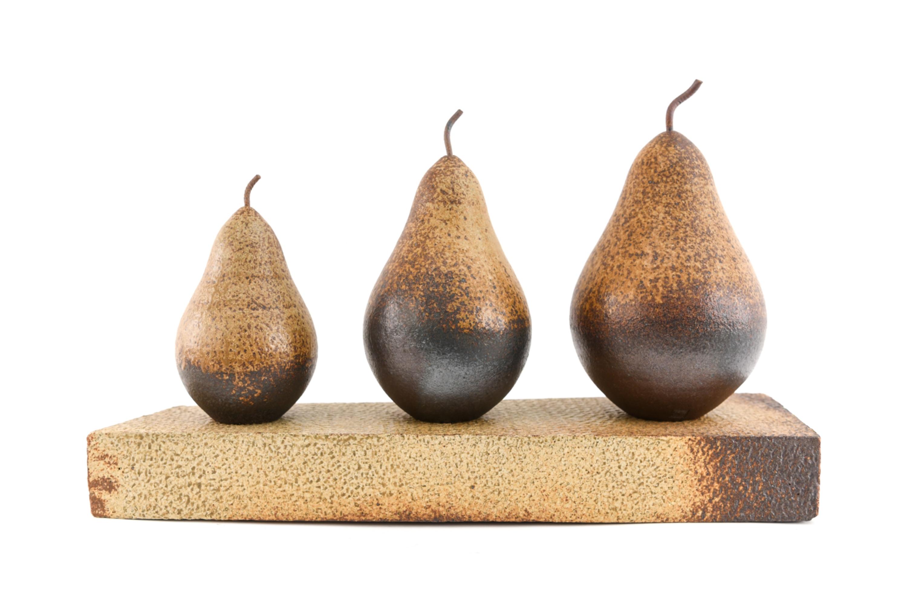 Large Studio Ceramic Pear Sculpture 6