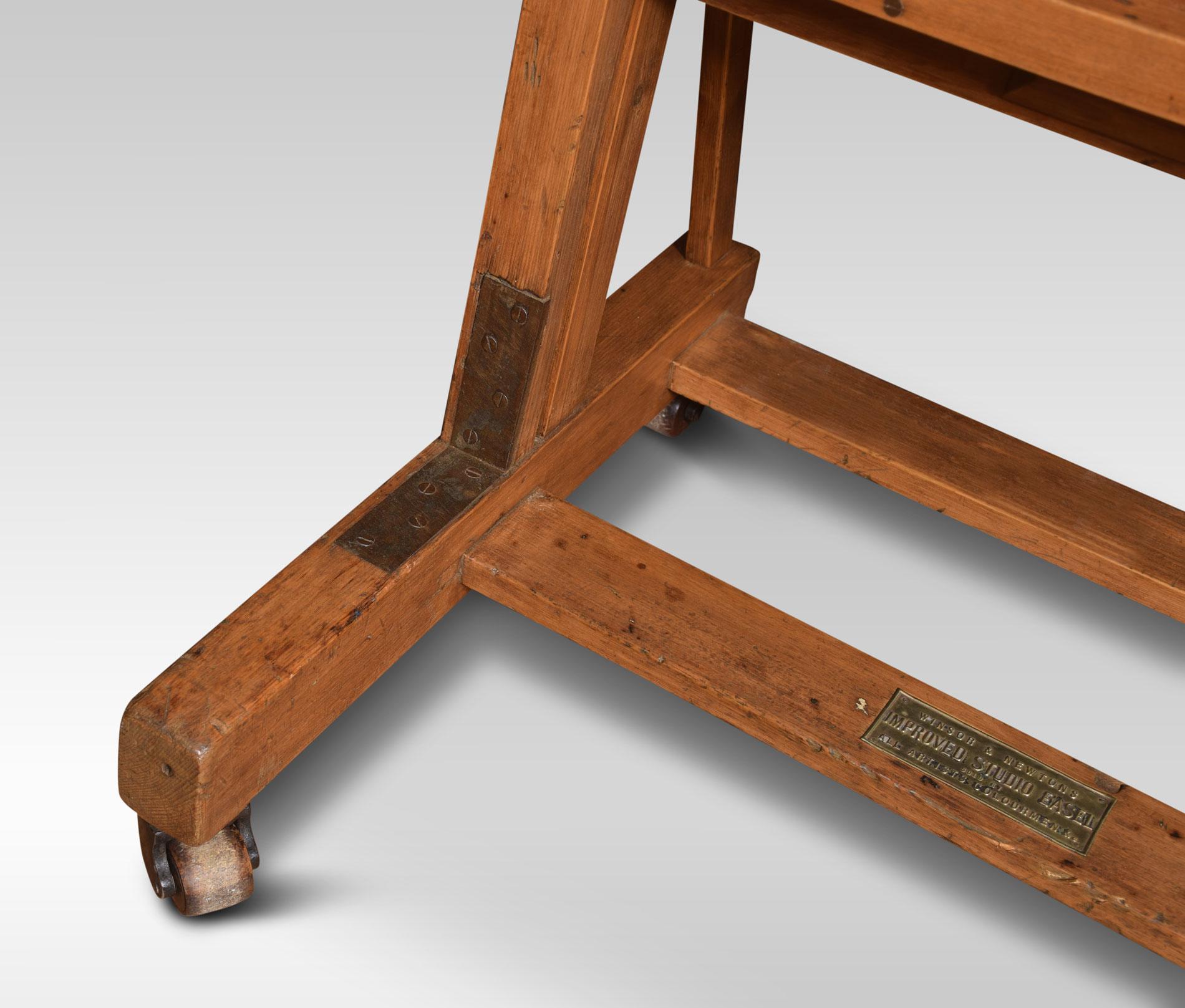 Large Studio Easel by Windsor and Newton 8