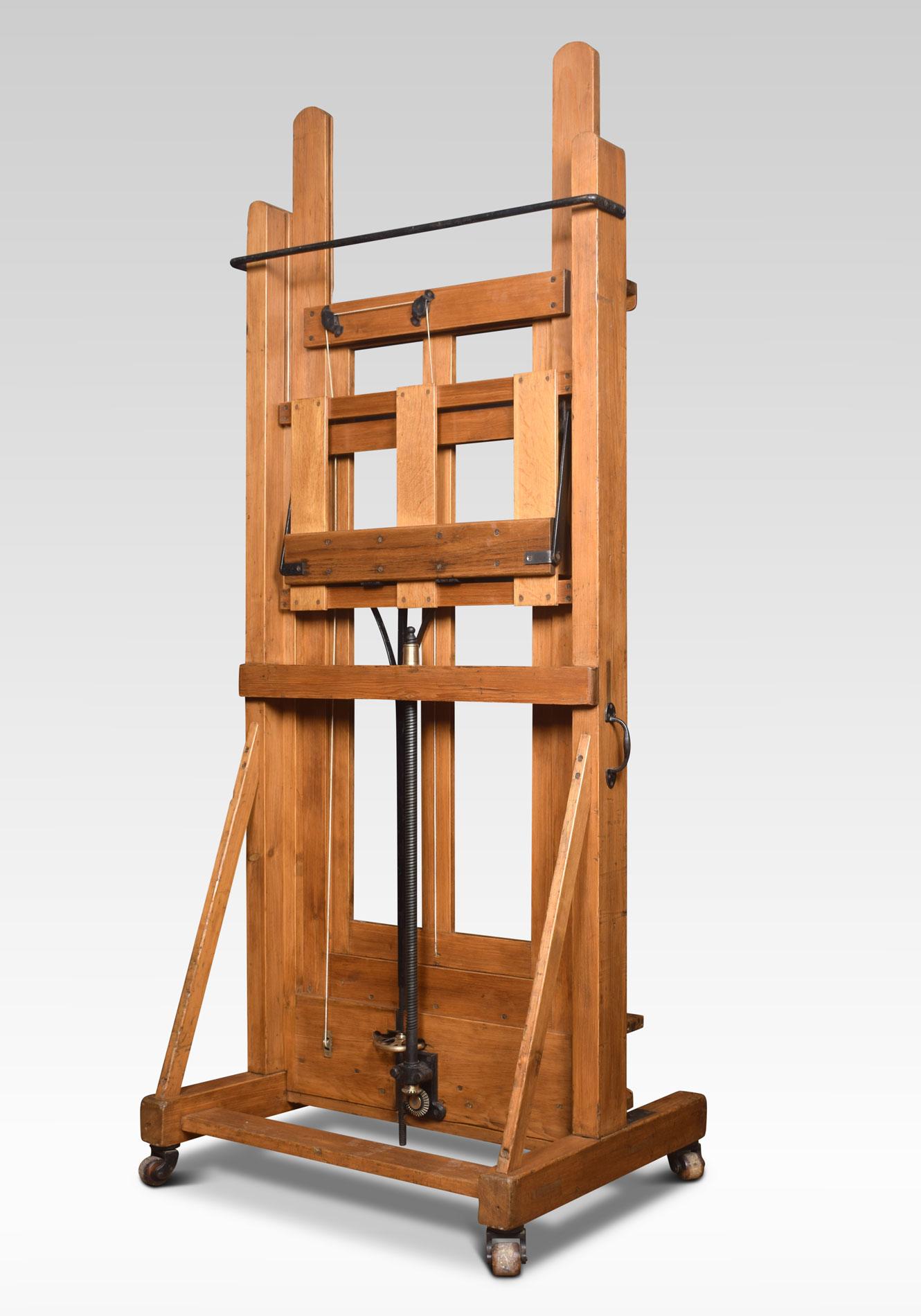 Large Studio Easel by Windsor and Newton 9