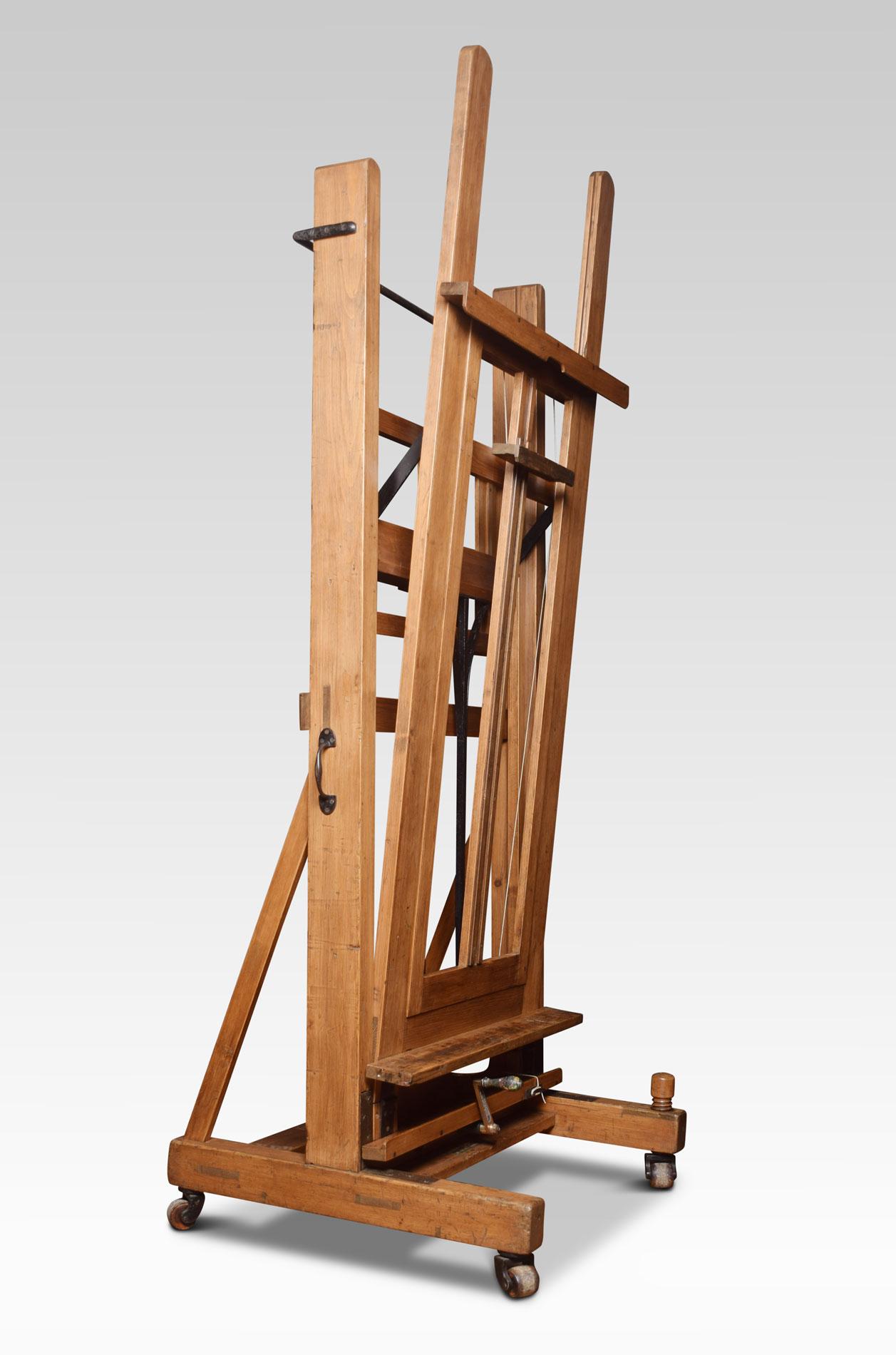 British Large Studio Easel by Windsor and Newton